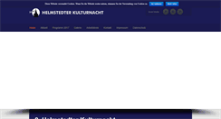 Desktop Screenshot of kulturnacht-helmstedt.de