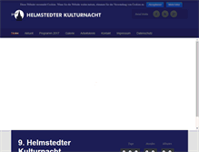 Tablet Screenshot of kulturnacht-helmstedt.de